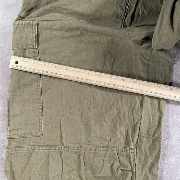 90s Sasquatch Rare Baggy Cargo Military Parachute Pants 34x30